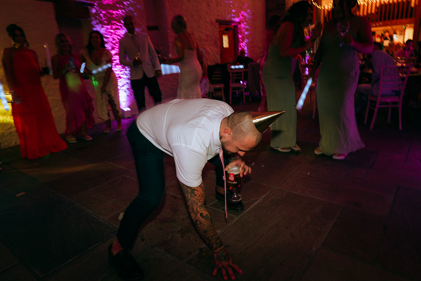 BARN AT BRYNICH WEDDING PHOTOGRAPHY BRECON 038