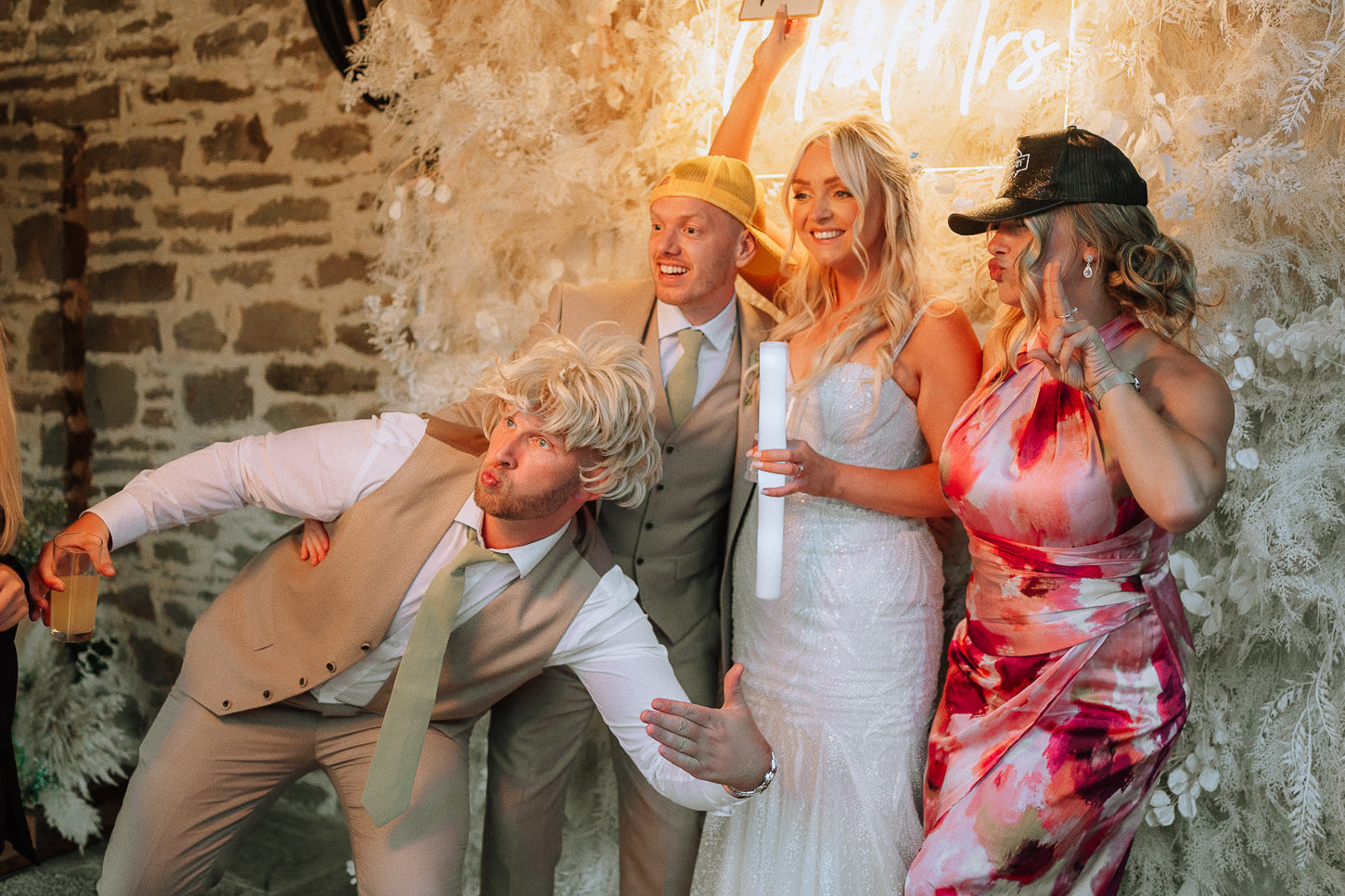 BARN AT BRYNICH WEDDING PHOTOGRAPHY BRECON 040