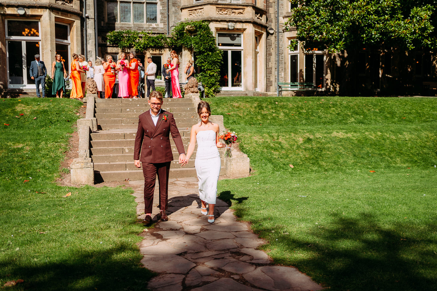 COLOURFUL WEDDING INSOLE COURT TRAMSHED CARDIFF 010