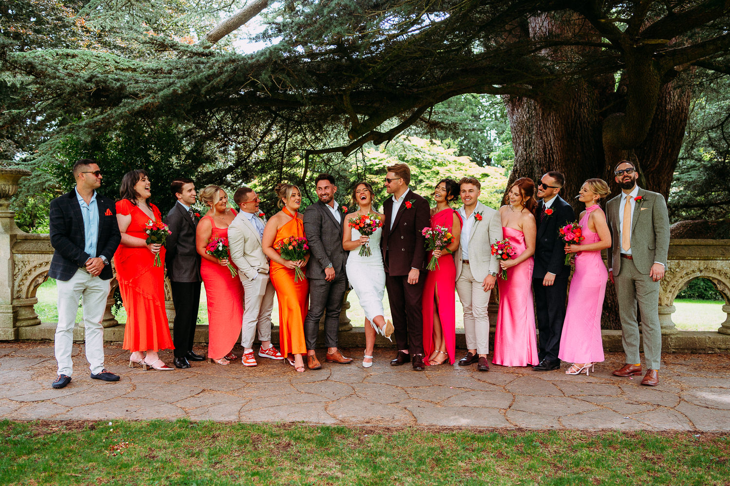 COLOURFUL WEDDING INSOLE COURT TRAMSHED CARDIFF 015