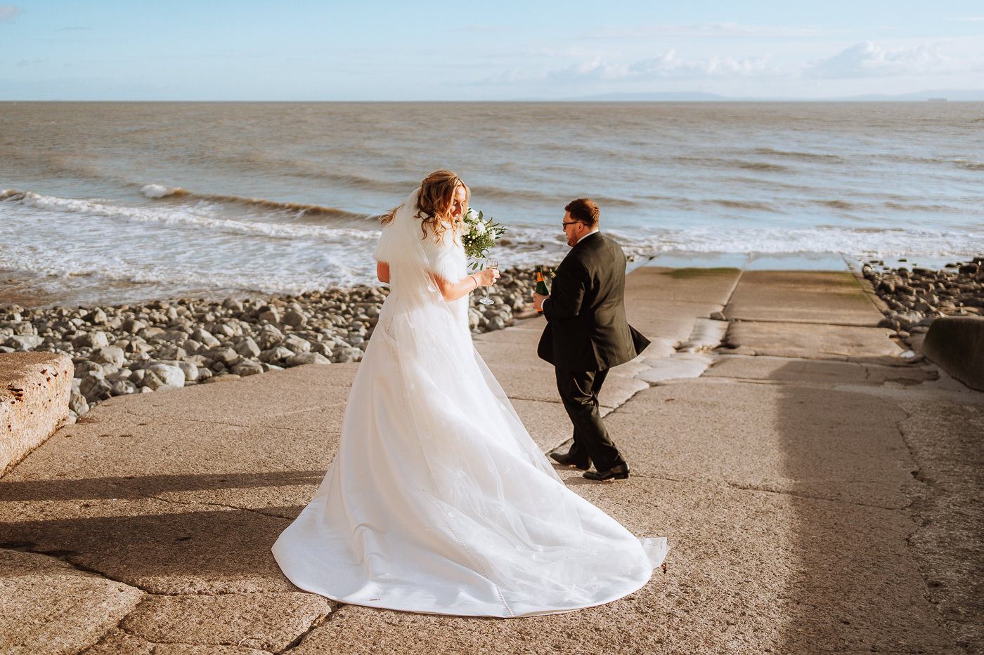 LLANTWIT MAJOR WEDDING ST DONATS CASTLE 012