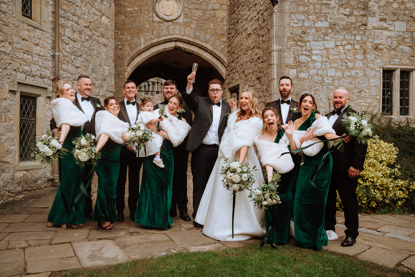 LLANTWIT MAJOR WEDDING ST DONATS CASTLE 020