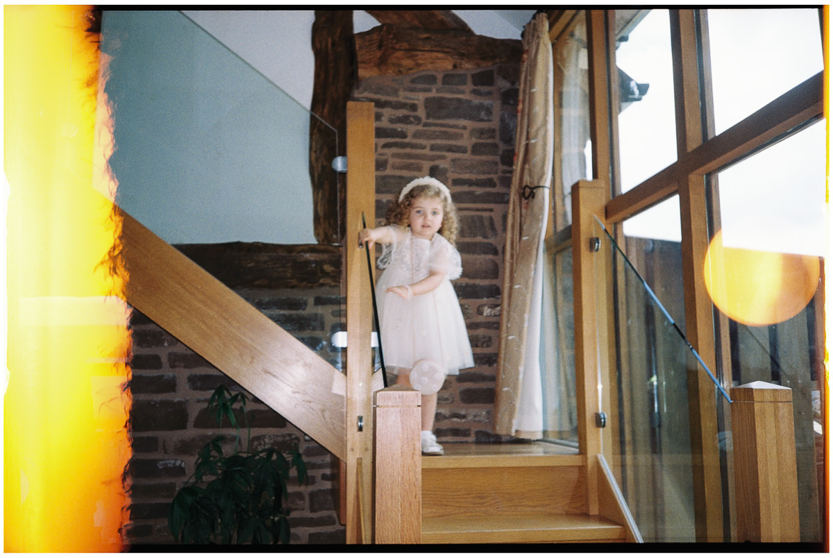 SUGAR LOAF BARN 35MM FILM WEDDING PHOTOGRAPHY UK 001