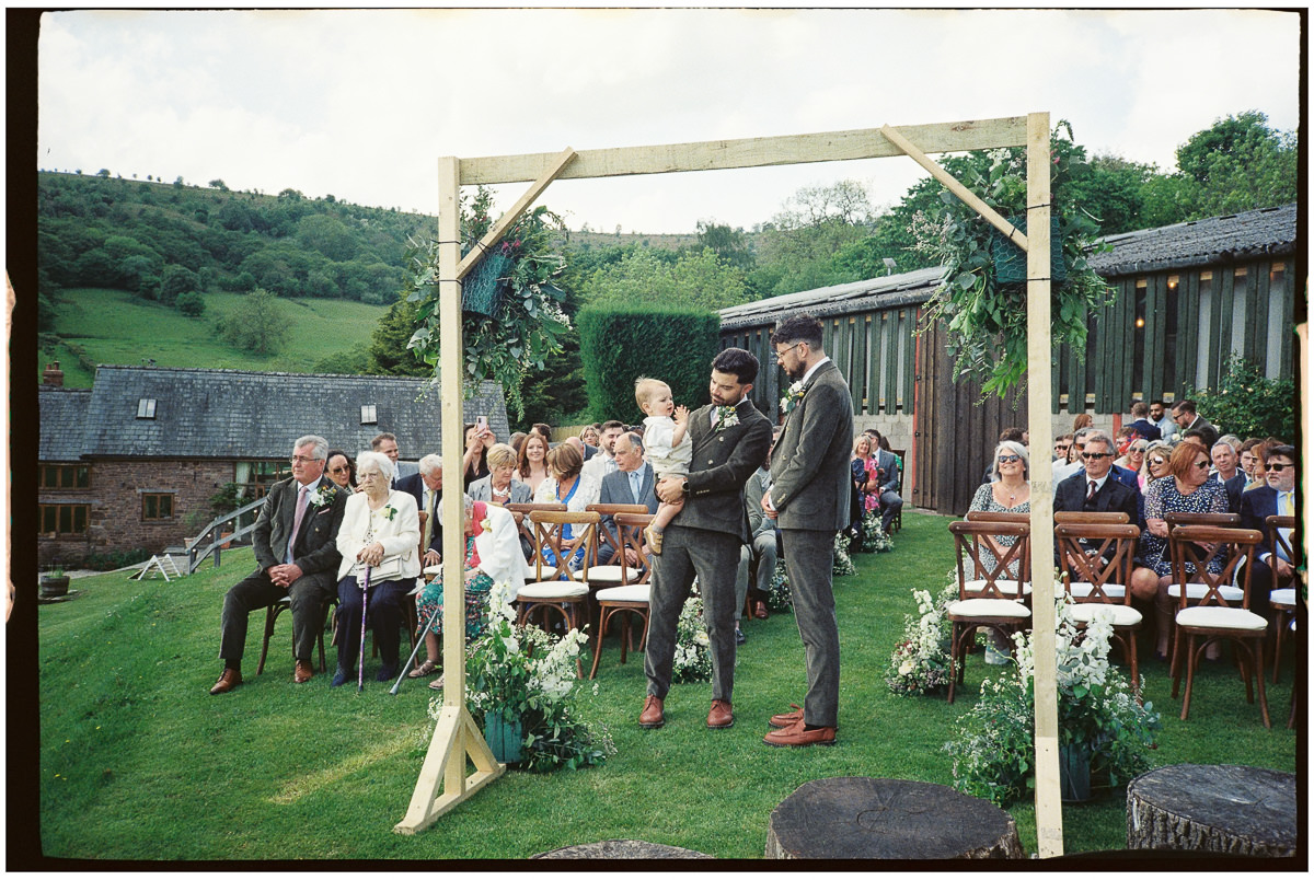 SUGAR LOAF BARN 35MM FILM WEDDING PHOTOGRAPHY UK 008