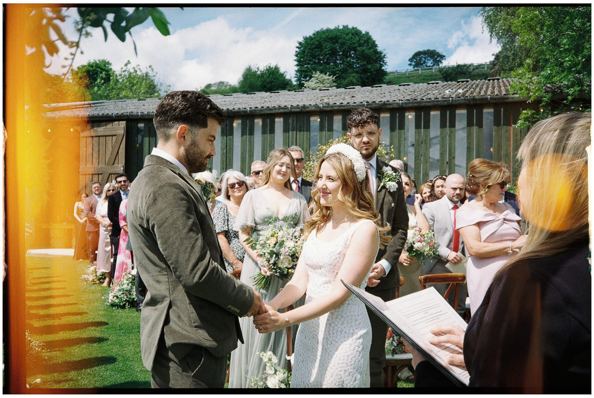 SUGAR LOAF BARN 35MM FILM WEDDING PHOTOGRAPHY UK 009