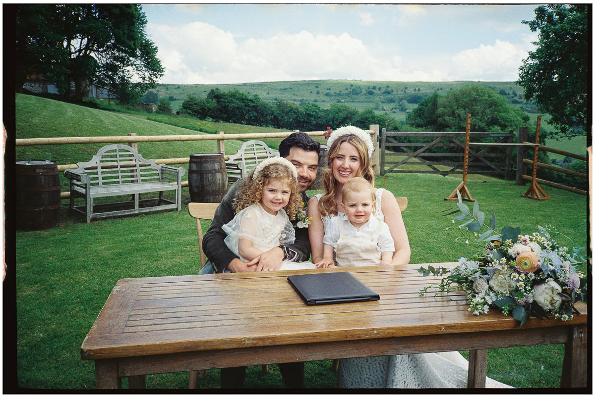 SUGAR LOAF BARN 35MM FILM WEDDING PHOTOGRAPHY UK 013