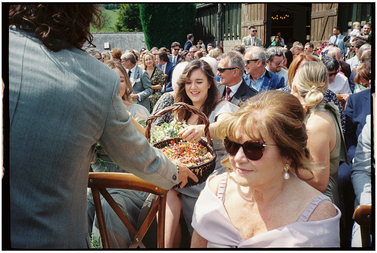 SUGAR LOAF BARN 35MM FILM WEDDING PHOTOGRAPHY UK 014