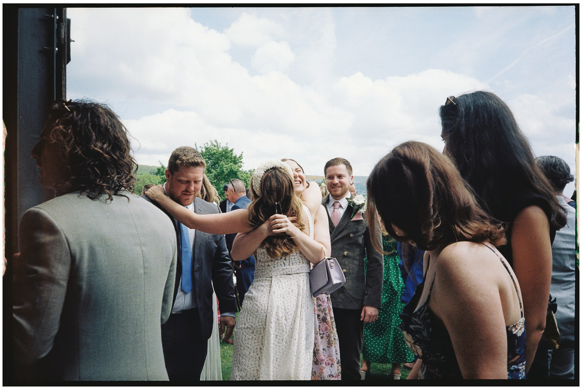 SUGAR LOAF BARN 35MM FILM WEDDING PHOTOGRAPHY UK 017