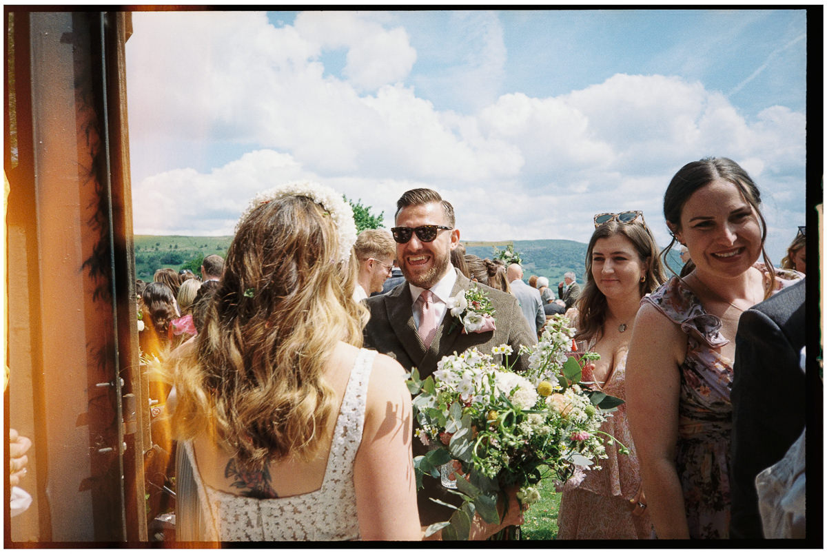 SUGAR LOAF BARN 35MM FILM WEDDING PHOTOGRAPHY UK 020