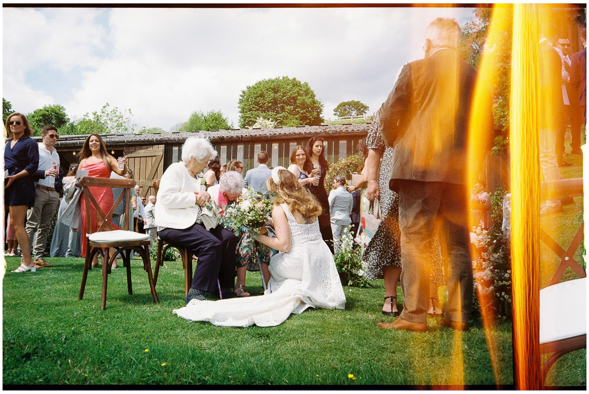 SUGAR LOAF BARN 35MM FILM WEDDING PHOTOGRAPHY UK 026