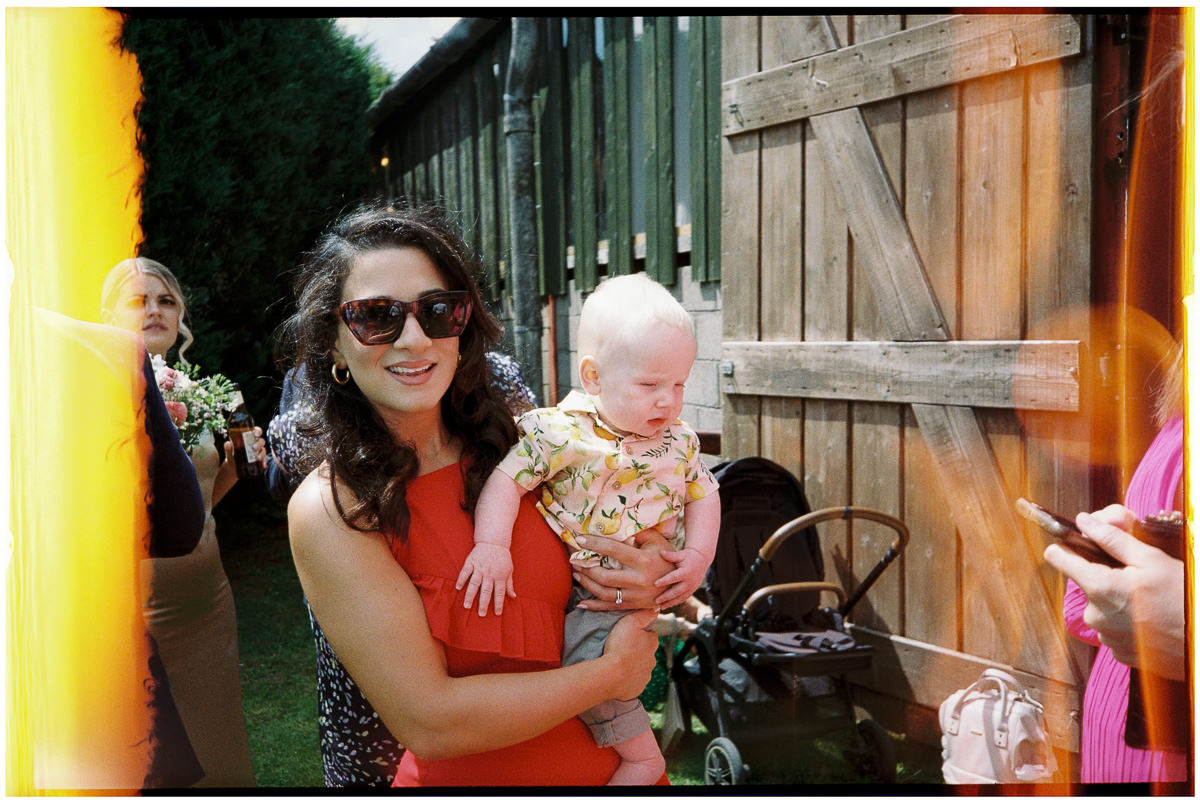 SUGAR LOAF BARN 35MM FILM WEDDING PHOTOGRAPHY UK 033