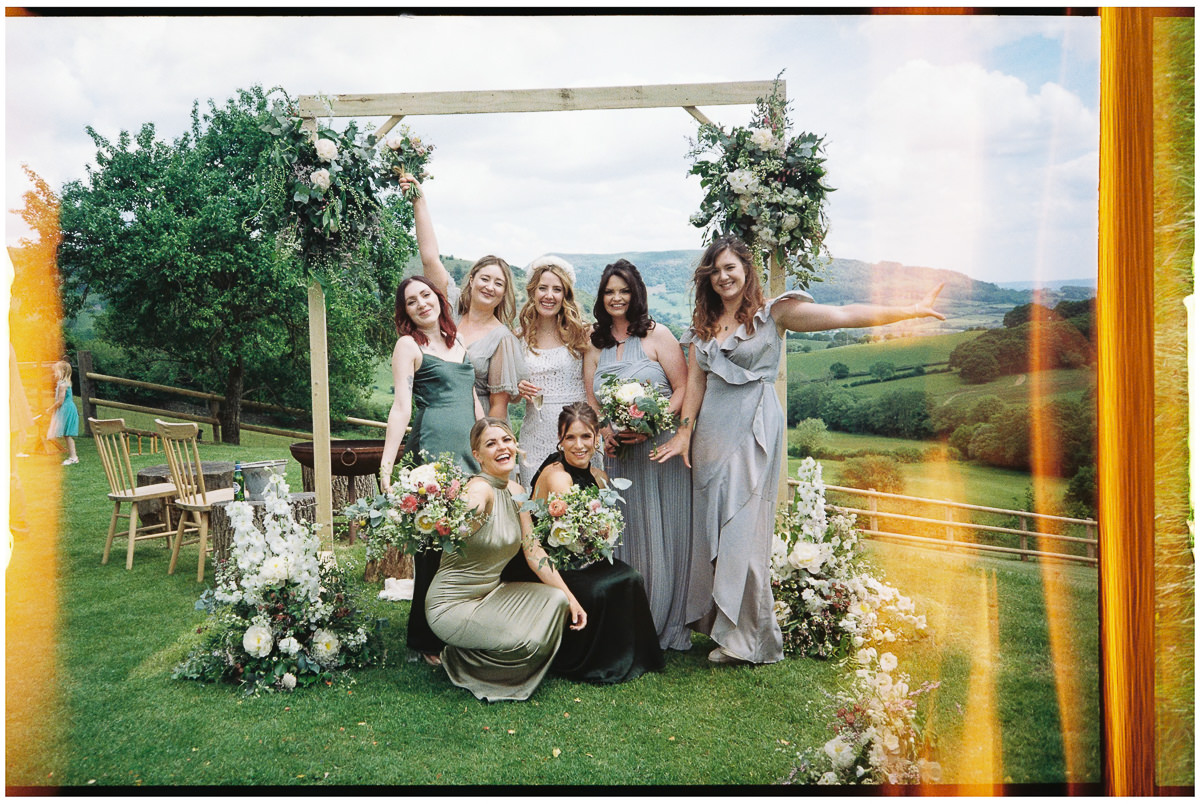 SUGAR LOAF BARN 35MM FILM WEDDING PHOTOGRAPHY UK 035