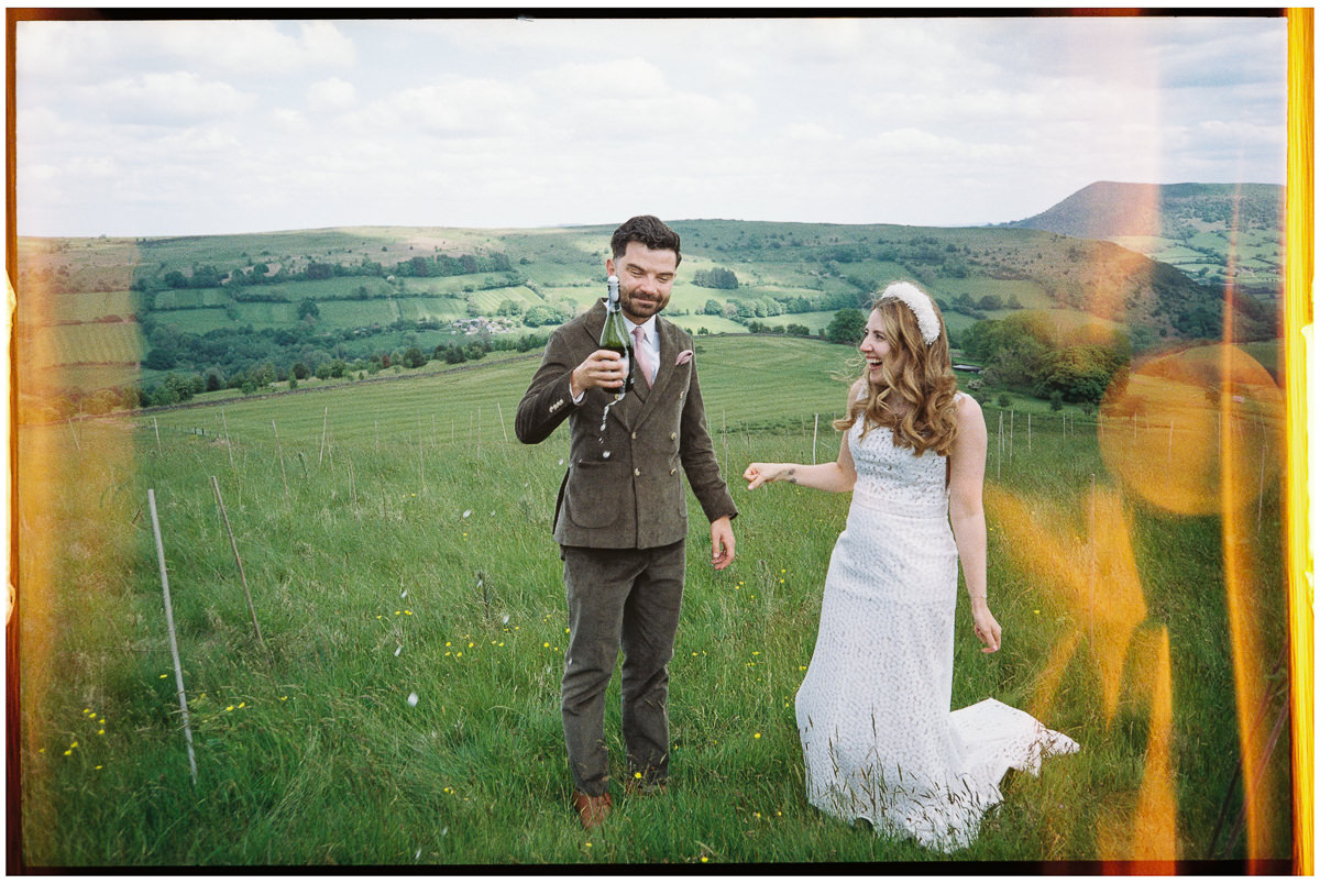 SUGAR LOAF BARN 35MM FILM WEDDING PHOTOGRAPHY UK 042