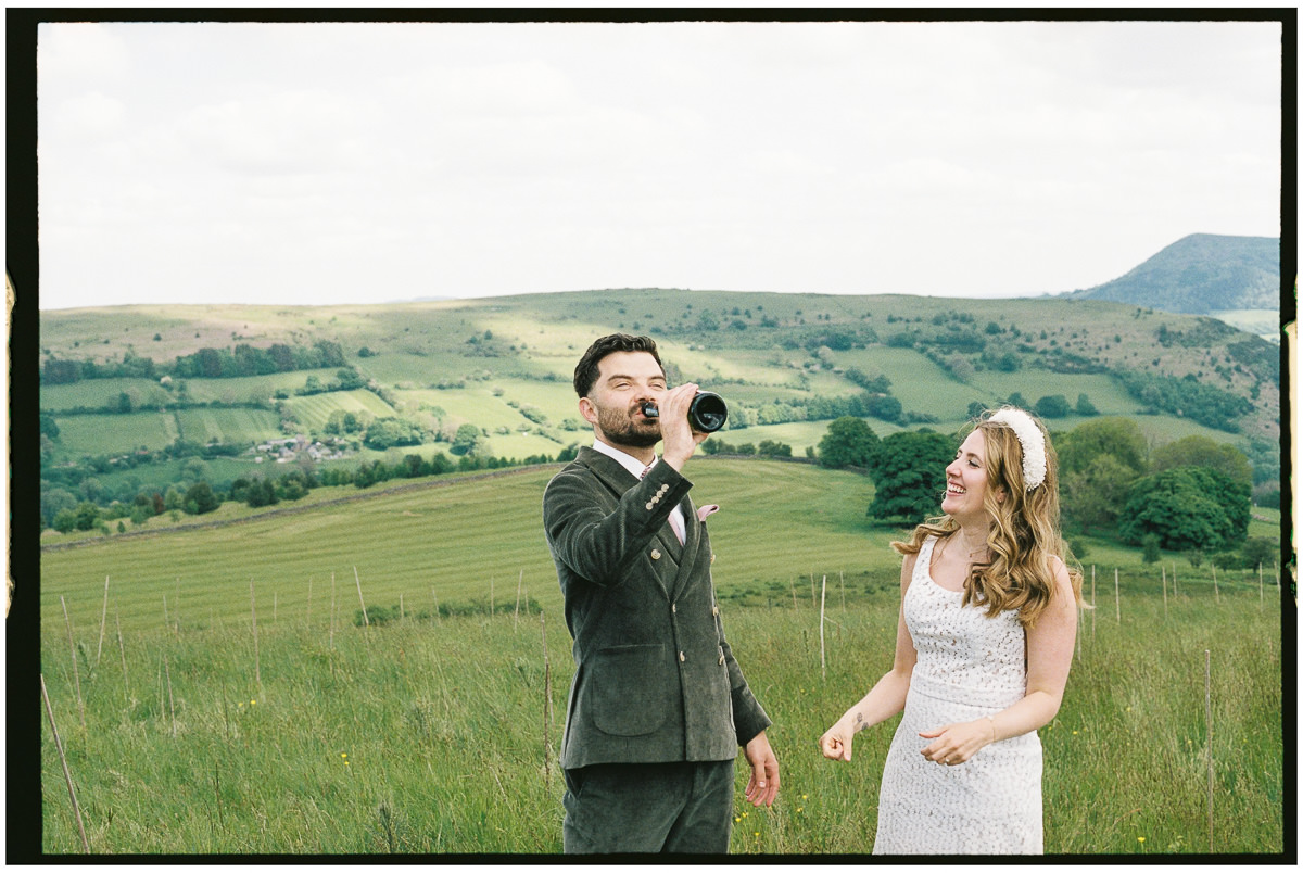 SUGAR LOAF BARN 35MM FILM WEDDING PHOTOGRAPHY UK 043