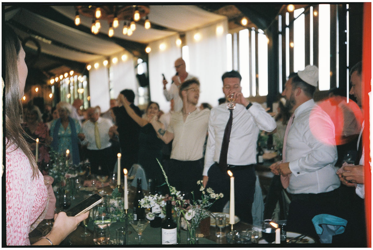 SUGAR LOAF BARN 35MM FILM WEDDING PHOTOGRAPHY UK 049