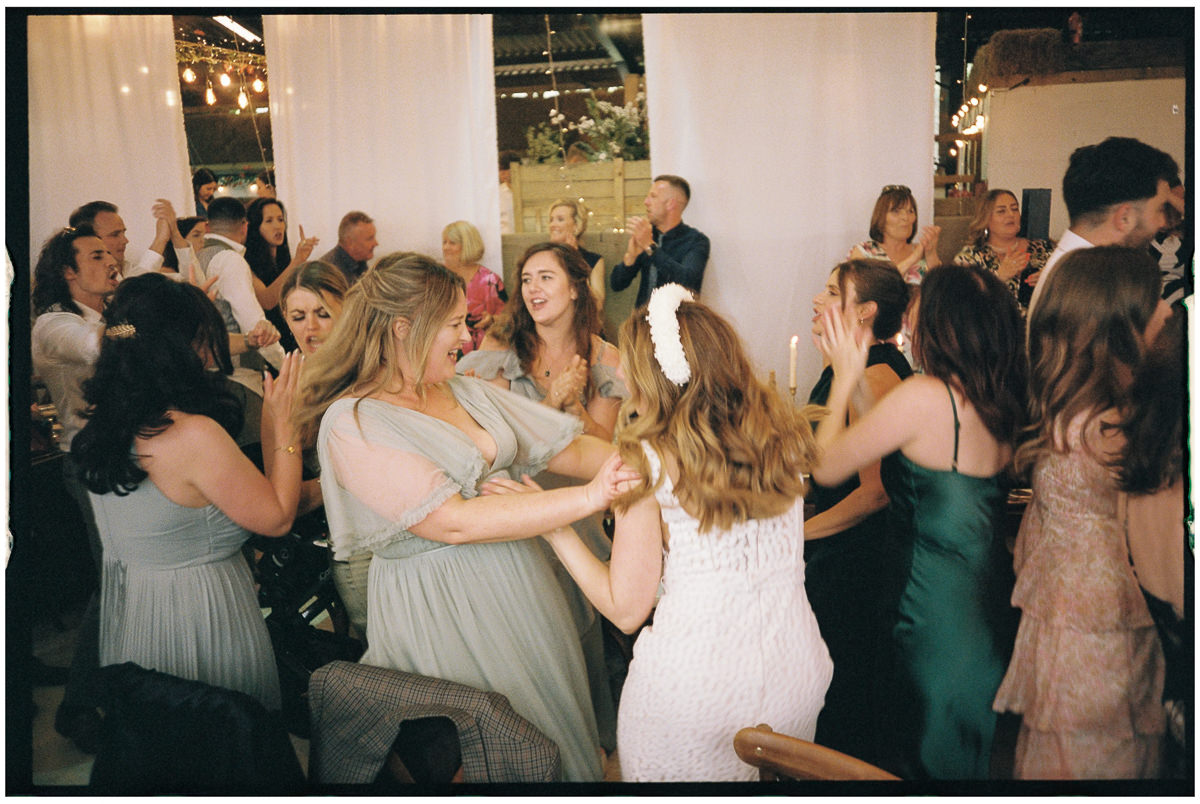 SUGAR LOAF BARN 35MM FILM WEDDING PHOTOGRAPHY UK 051