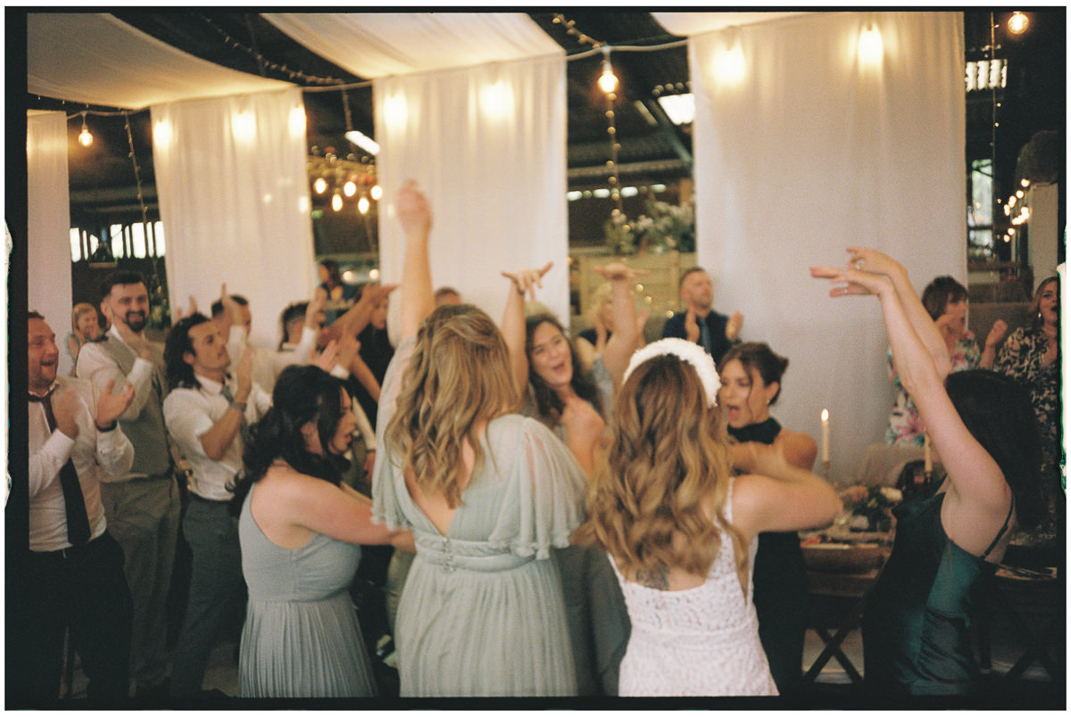 SUGAR LOAF BARN 35MM FILM WEDDING PHOTOGRAPHY UK 052