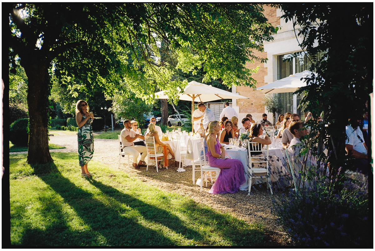 FRANCE WEDDING ON ANALOGUE FILM CHATEAU DE LA VALOUZE 007